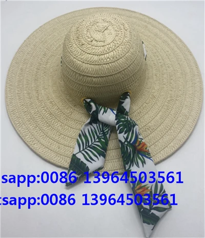 Konur Sumarhúpa Paper Straw Sunhat