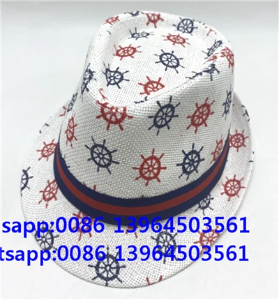 Fedora Hat Compass Málverk