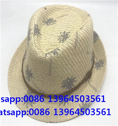Stílhrein Unisex Fedora topphúfur