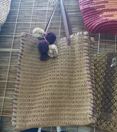 Pappírsheklaður Lady Summer Tote Poki
