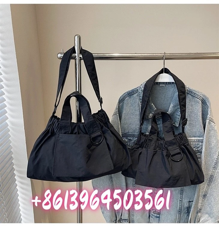 Langar ól nylon öxlpokar