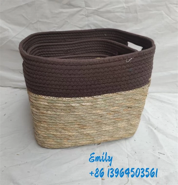 Natural Decorative Bins Baskets