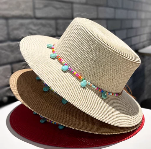 Nethnic Style Lagaður Paper Women Sun Hat