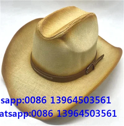 Hálmur Sól Skuggi Veiði Maður Fedora Húfa