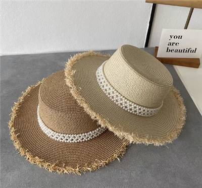 Pearl Hand Ofinn Women Sun Hat