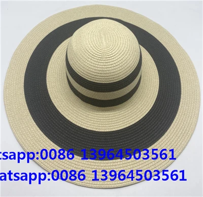 Sumar Wide Brim Floppy Straw Sun Ladies Hats