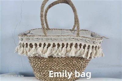 Hannað konur Raffia töskur